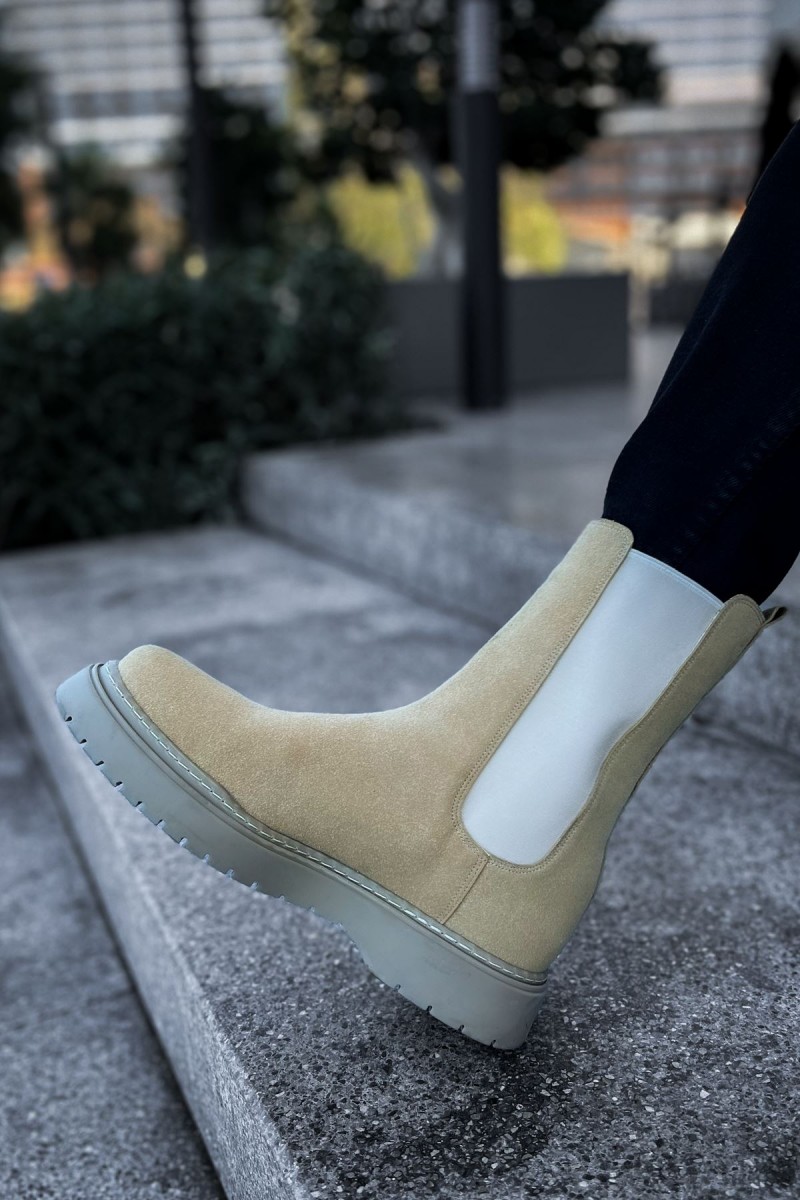 CH223 - SRT Alaska Süet Erkek Bot KUM