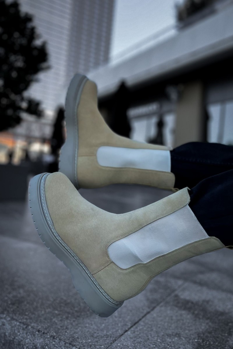 CH223 - SRT Alaska Süet Erkek Bot KUM