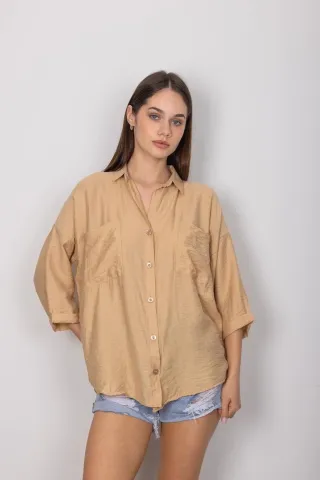 Cepli salaş gömlek t1010 — görsel 1